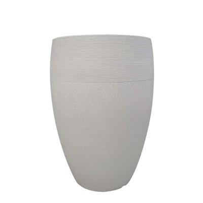 Grote hoge plastic bloempot